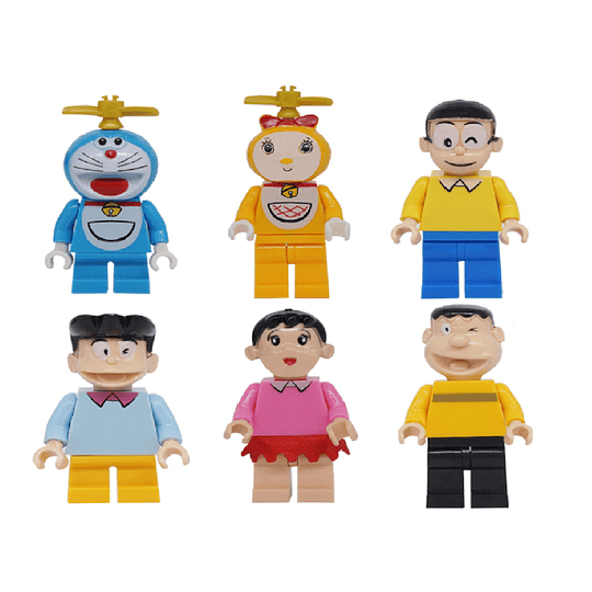 Doraemon Set 6 Legocompatibles