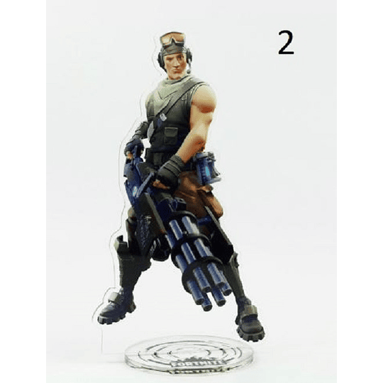 Fortnite Figura Acrílica (Modelo 2)