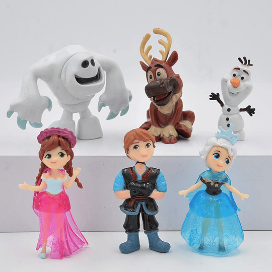 Frozen Set 6 Figuras 7 CM