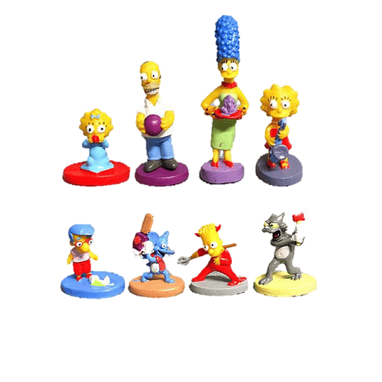 Los Simpson Set 8 figuras