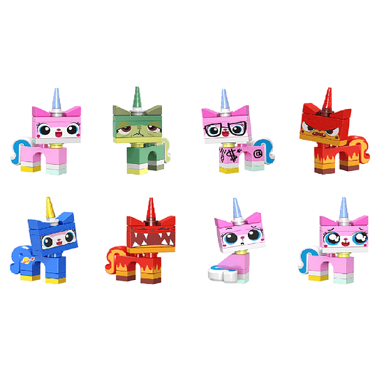 Unikitty Set 8 Legocompatibles