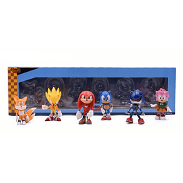 Sonic Set 6 Figuras