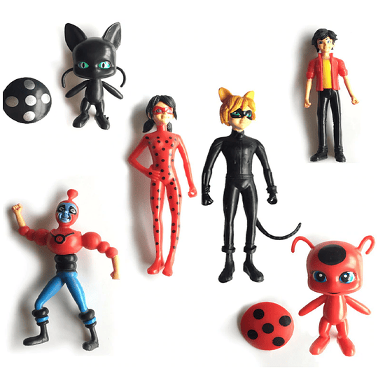 Ladybug: Set 6 Figuras