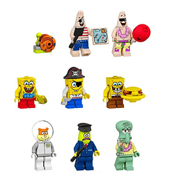 Bob Esponja Set 9 Legocompatibles