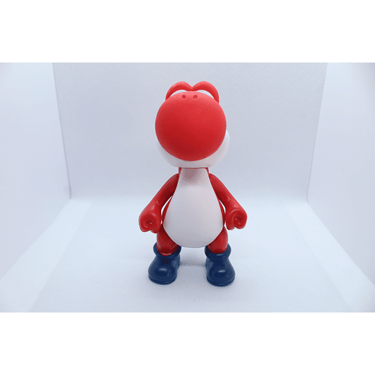 Mario Bros Figura Yoshi Rojo