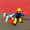 Sam el Bombero Set 2 Figuras Articuladas, incluye accesorios