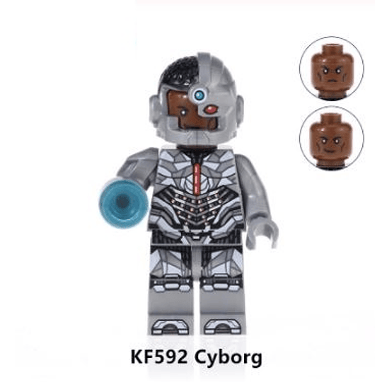 Jovenes Titanes Lego Compatible Cyborg