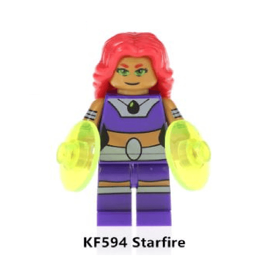 Jovenes Titanes Lego Compatible Starfire