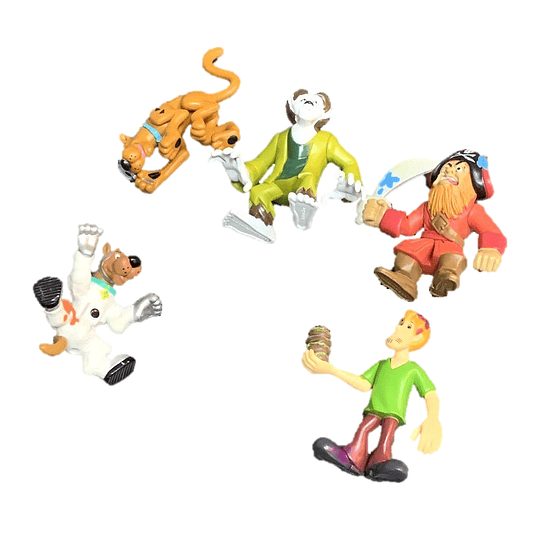 Scooby Doo Set 5 Figuras 6 cm