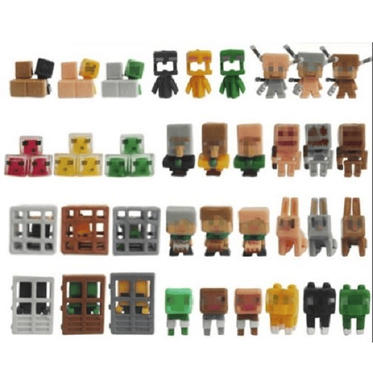 Minecraft Set 36 Figuras (Modelo 3)