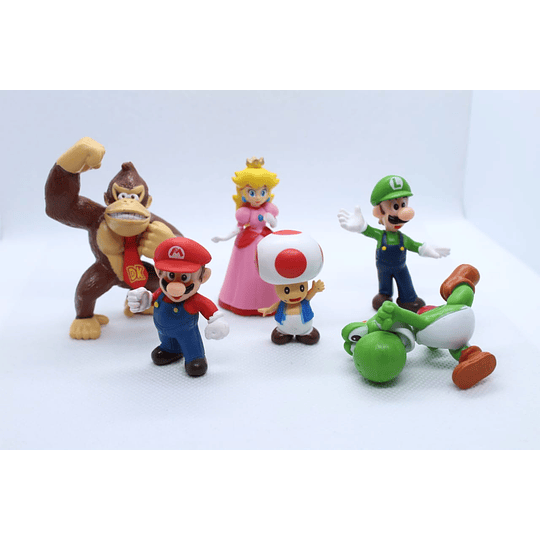 Mario Bros Set 6 Figuras