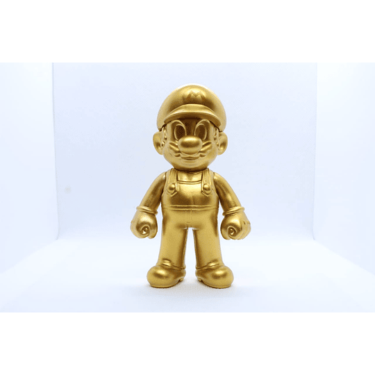 Mario Bros Figura Mario Dorado