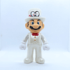 Mario Bros Figura Mario Traje Blanco