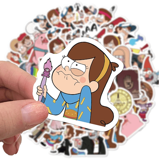 Gravity Falls Set de 50 Stickers