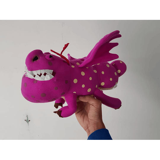Cómo Entrenar a tu Dragón Peluche Dragón Morado 35 cm