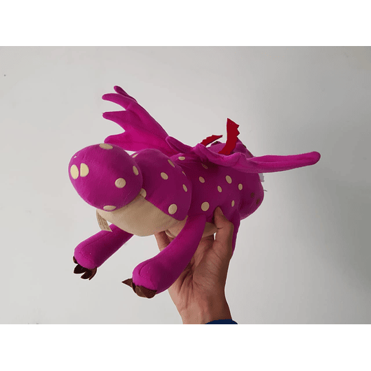 Cómo Entrenar a tu Dragón Peluche Dragón Morado 35 cm