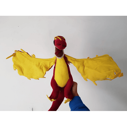 Cómo Entrenar a tu Dragón Peluche Dragón Rojo 65 cm