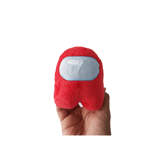 Among Us Peluche Rojo 10 cm