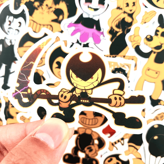 Bendy Set de 50 Stickers