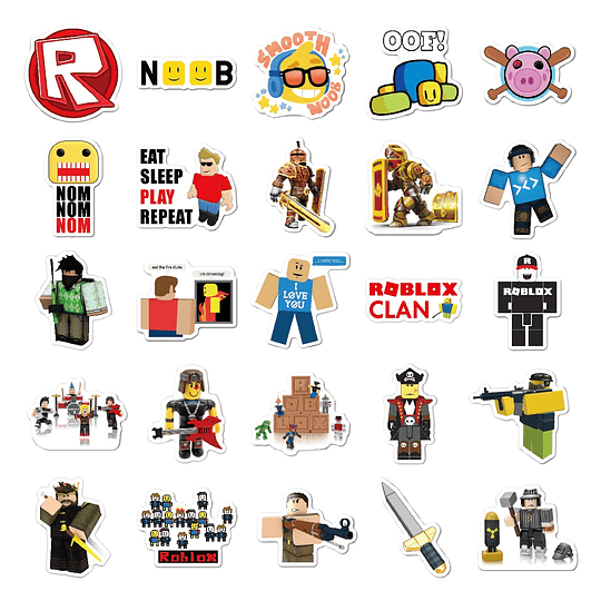 Roblox Set de 50 Stickers