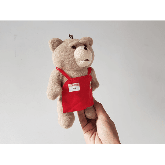 Ted Peluche Oso Ted 19 CM (Rojo)