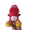 Mario Bros Peluche Yoshi Rojo 19 cm