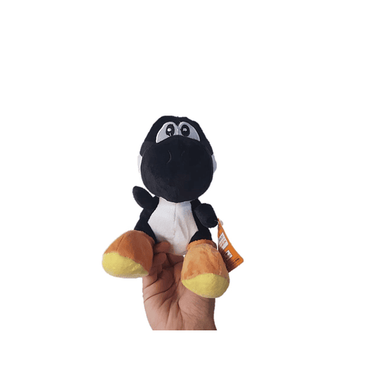 Mario Bros Peluche Yoshi Negro 19 cm