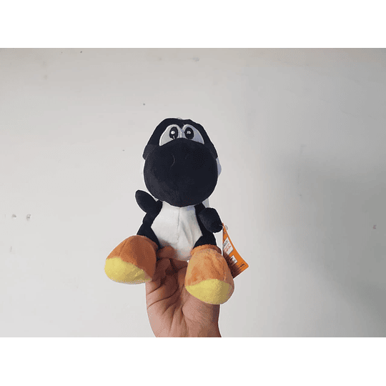 Mario Bros Peluche Yoshi Negro 19 cm