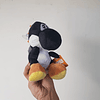 Mario Bros Peluche Yoshi Negro 19 cm