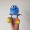 Mario Bros Peluche Yoshi Azul 19 cm