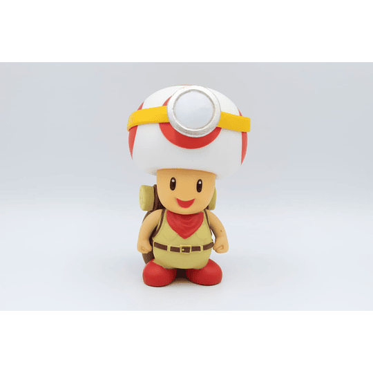 Mario Bros Figura Toad Explorador