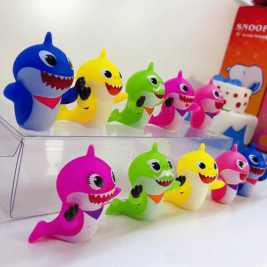 Baby Shark Set 10 Figuras