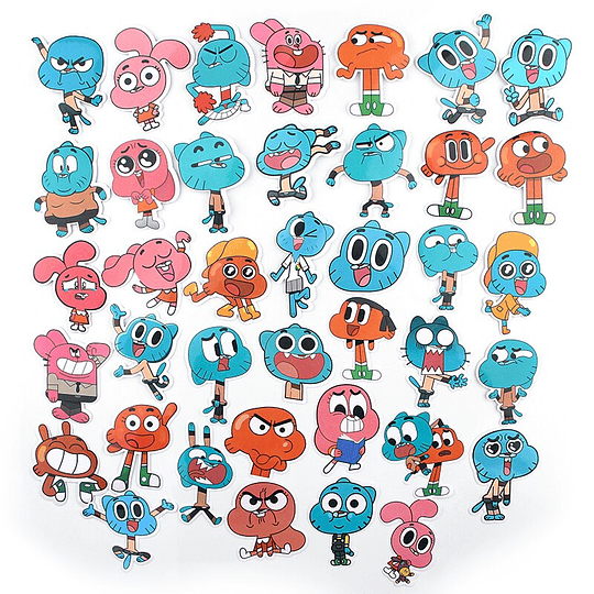 Gumball Set de 39 Stickers