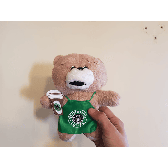 Ted : Peluche Oso Ted 19 CM (Verde)