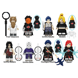 Naruto Set 8 Lego Compatibles (Modelo 2)