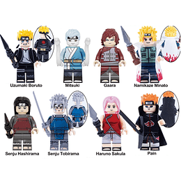Naruto Set 8 Lego Compatibles (Modelo 3)