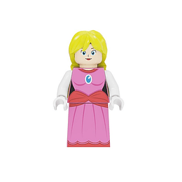 Mario Bros Lego Compatible Princesa Peach (M6)