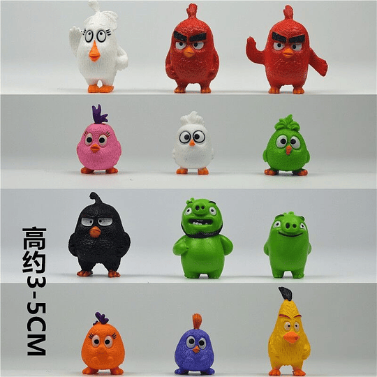 Angry Birds Set 12 Figuras