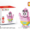 Bob Esponja Figura Armable Patricio  (Con Caja)