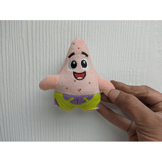 Bob Esponja Llavero de Peluche Patricio