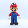 Mario Bros Figura Mario Cappy Rojo 10 cm