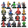 Marvel 18 Figuras Lego Compatibles