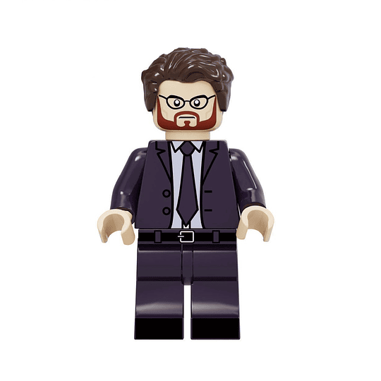 La Casa de Papel Legocompatible Profesor (Modelo 1)