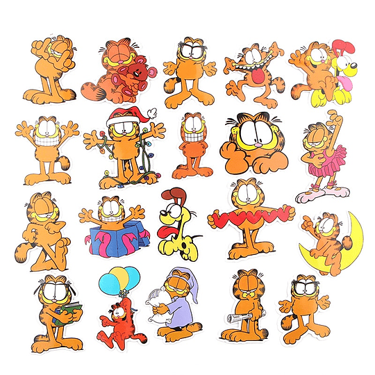 Garfield Set 20 Stickers