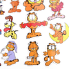 Garfield Set 20 Stickers