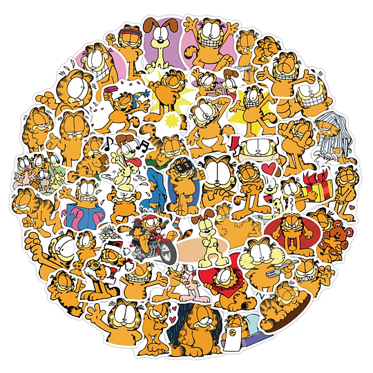 Garfield Set de 50 Stickers