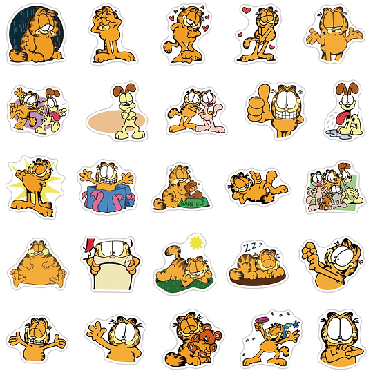 Garfield Set de 50 Stickers