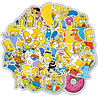 Los Simpson Set de 50 Stickers