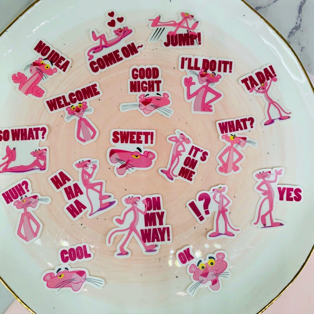 Pantera Rosa Set de 42 Stickers