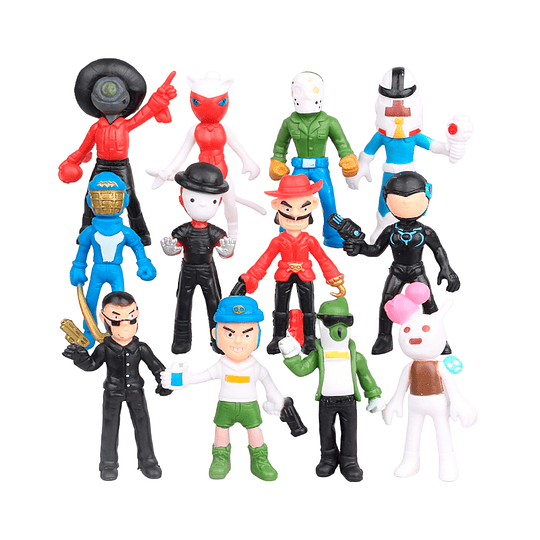 Brawl Stars Set 12 Figuras (Modelo 2)